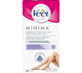 Veet Veet Minima Koude Wax strips - 40 Stuks Veet Veet Minima Koude Wax strips - 40 Stuks