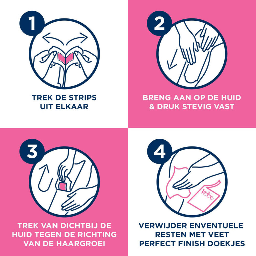 Veet  Veet Minima Koude Wax strips - 40 Stuks Veet  Veet Minima Koude Wax strips - 40 Stuks