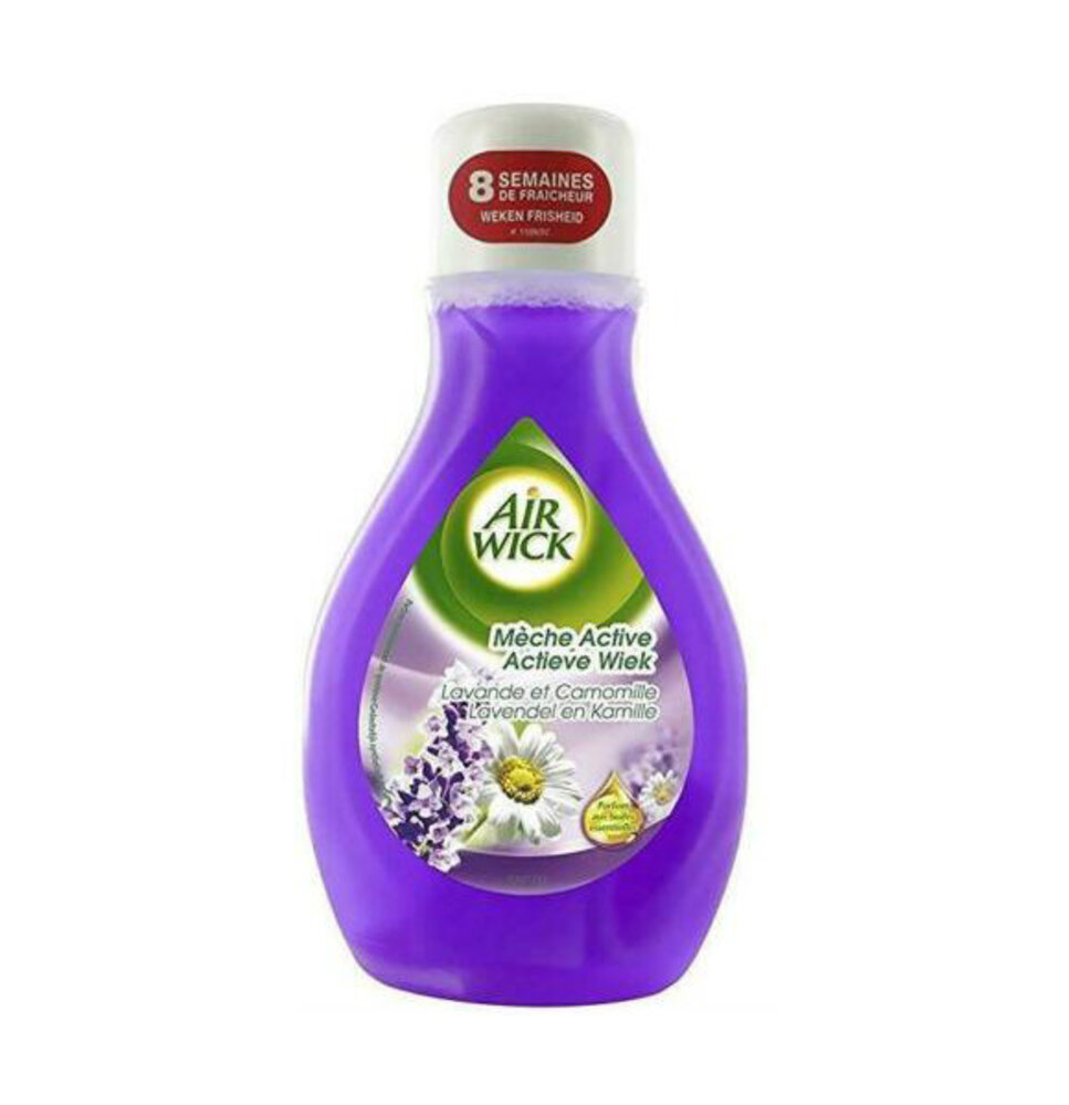 Airwick Airwick Actieve Wiek Luchtverfrisser Lavendel - 375 ml Airwick Airwick Actieve Wiek Luchtverfrisser Lavendel - 375 ml