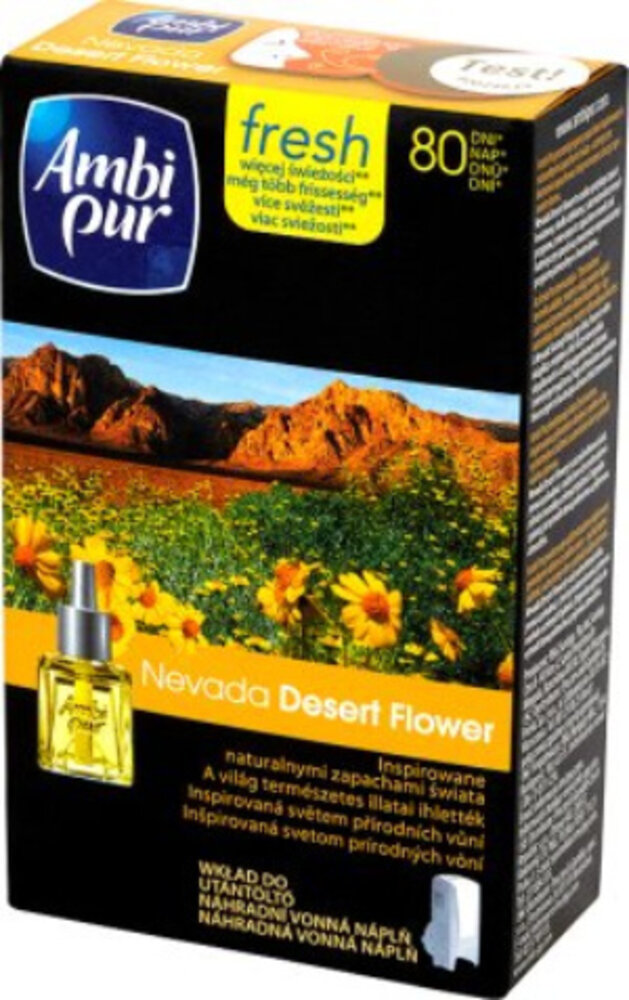 Ambi Pur Ambi Pur Luchtverfrisser Nevada Desert Flower Refill - 18 ml Ambi Pur Ambi Pur Luchtverfrisser Nevada Desert Flower Refill - 18 ml