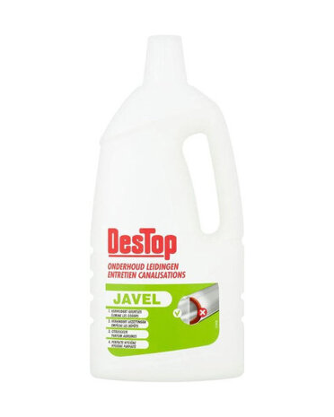 Destop Destop Onderhoud Leidingen Javel - 1,5 L Destop Destop Onderhoud Leidingen Javel - 1,5 L