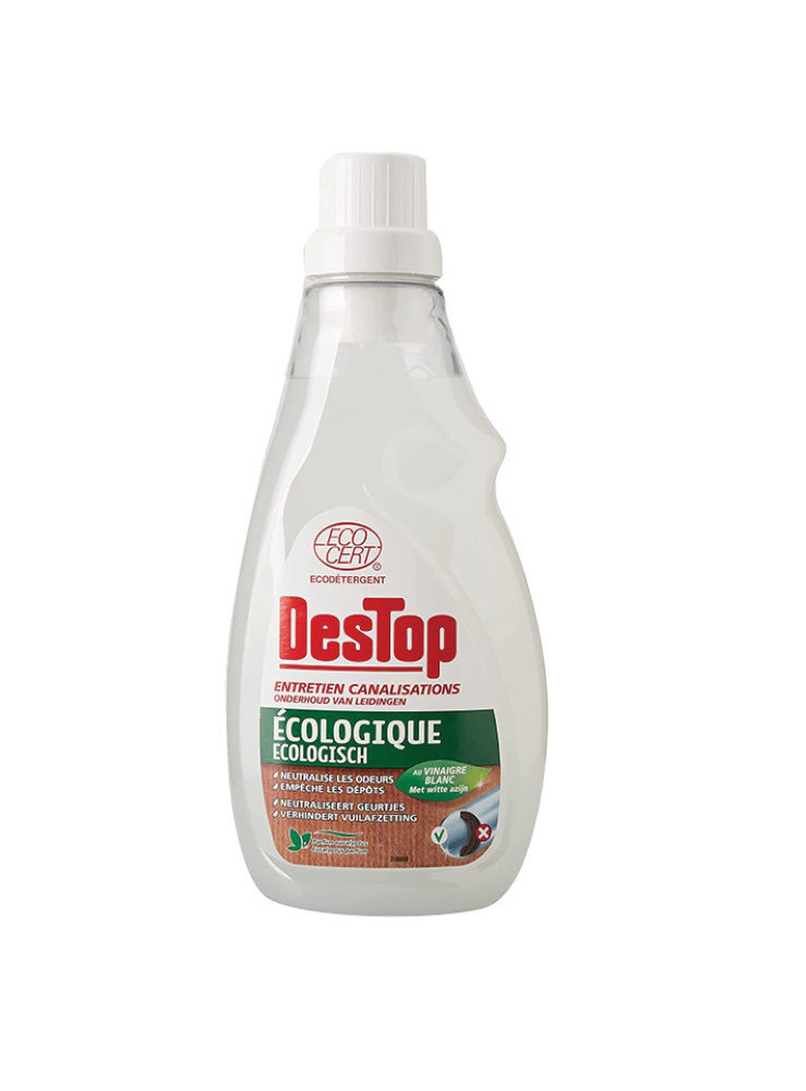 Destop Destop Onderhoud Leidingen Ecologisch Met Witte Azijn - 750 ml Destop Destop Onderhoud Leidingen Ecologisch Met Witte Azijn - 750 ml
