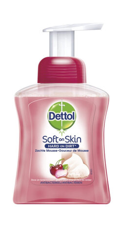 Dettol Dettol Handzeep Zachte Mousse Roos & Kersenbloesem - 250 ml Dettol Dettol Handzeep Zachte Mousse Roos & Kersenbloesem - 250 ml