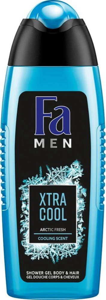 Fa Fa Men Extra Cool Douchegel En Shampoo - 250 ml Fa Fa Men Extra Cool Douchegel En Shampoo - 250 ml