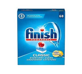 Finish Finish Vaatwastabletten Classic Lemon - 68 Tabletten Finish Finish Vaatwastabletten Classic Lemon - 68 Tabletten