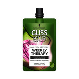 Schwarzkopf Gliss Kur Bio-Tech Weekly Therapy Haarmasker - 50 ml Schwarzkopf Gliss Kur Bio-Tech Weekly Therapy Haarmasker - 50 ml