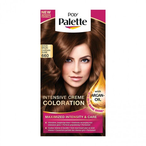 Schwarzkopf Schwarzkopf Haarkleuring Poly Palette 660 Goudbruin - 115 ml