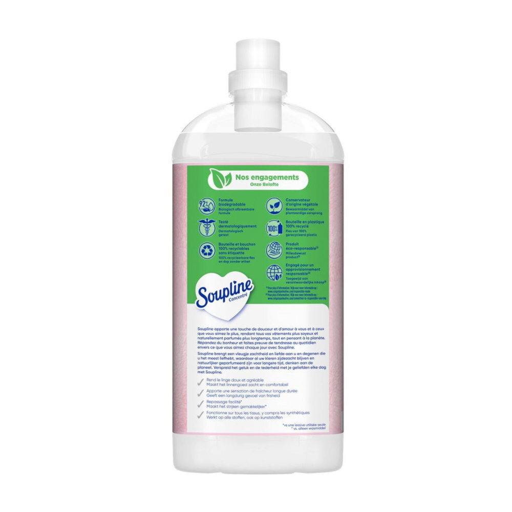 Soupline Soupline Wasverzachter Met Zachte Amandelmelk - 56 Wasbeurten Soupline Soupline Wasverzachter Met Zachte Amandelmelk - 56 Wasbeurten