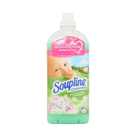 Soupline Soupline Wasverzachter Met Lentebloesem - 52 Wasbeurten Soupline Soupline Wasverzachter Met Lentebloesem - 52 Wasbeurten