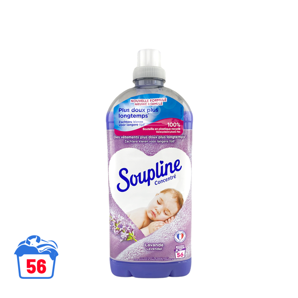 Soupline Soupline Wasverzachter Lavendel - 1,3 l Soupline Soupline Wasverzachter Lavendel - 1,3 l