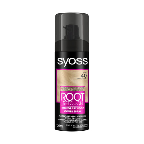 Syoss Syoss Root Retouch Uitgroeispray - Lichtblond 120 ml Syoss Syoss Root Retouch Uitgroeispray - Lichtblond 120 ml
