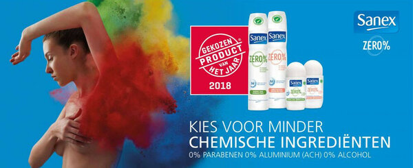 Sanex Sanex Zero 0% Respect & Control Deodorant Roller - 50 ml Sanex Sanex Zero 0% Respect & Control Deodorant Roller - 50 ml