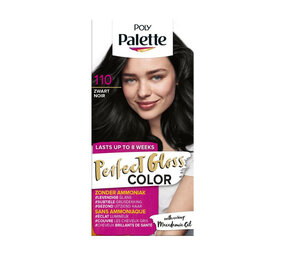 Schwarzkopf Schwarzkopf Poly Palette Haarverf - 110 Glossy Zwart