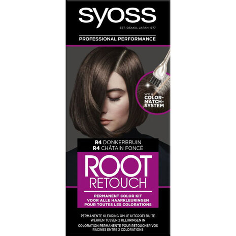 Syoss Syoss Root Retouch - R4 Donkerbruin Syoss Syoss Root Retouch - R4 Donkerbruin