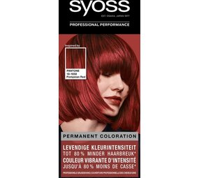 Syoss Syoss Permanent Coloration Pantone 18-1658 - Pompeian Red Syoss Syoss Permanent Coloration Pantone 18-1658 - Pompeian Red