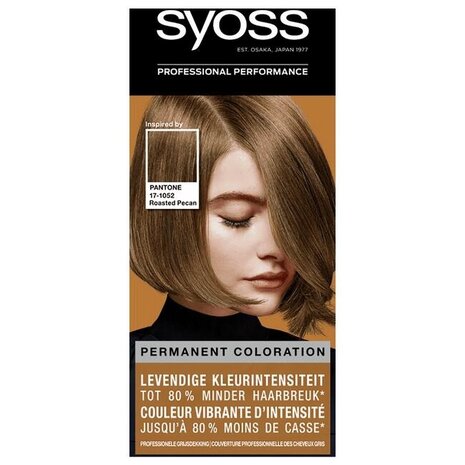 Syoss Syoss Permanent Coloration Pantone 17-1052 - Roasted Pecan Syoss Syoss Permanent Coloration Pantone 17-1052 - Roasted Pecan
