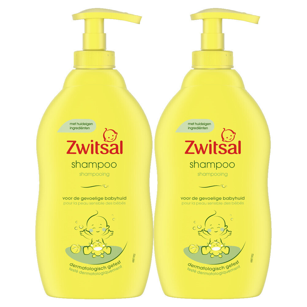 Zwitsal Zwitsal Shampoo - 2x 400 ml Zwitsal Zwitsal Shampoo - 2x 400 ml