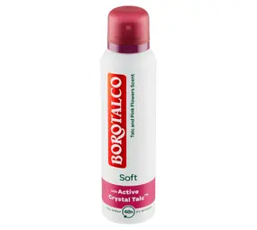 Borotalco Borotalco Soft Deodorant Spray - Zachte Talk en Roze Borotalco Borotalco Soft Deodorant Spray - Zachte Talk en Roze