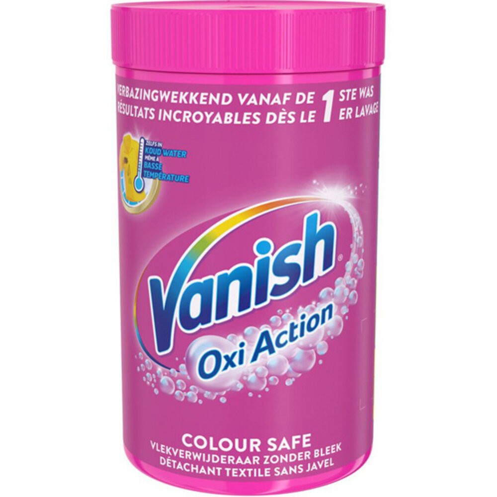 Vanish Vanish Vlekverwijderaar Oxi Action Gekleurde was - 50 wasbeurten Vanish Vanish Vlekverwijderaar Oxi Action Gekleurde was - 50 wasbeurten