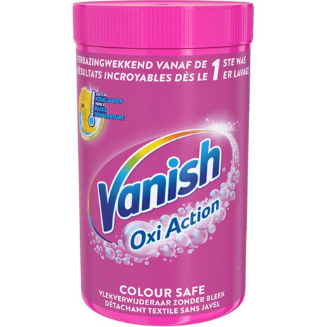 Vanish Vanish Vlekverwijderaar Oxi Action Gekleurde was - 50 wasbeurten Vanish Vanish Vlekverwijderaar Oxi Action Gekleurde was - 50 wasbeurten