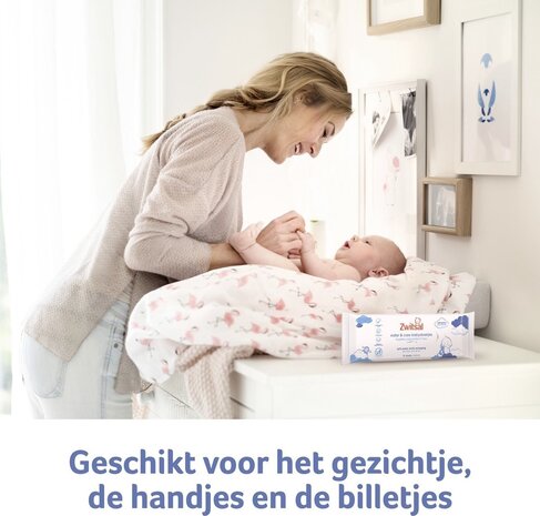 Zwitsal Zwitsal Water & Care Babydoekjes - 75 stuks