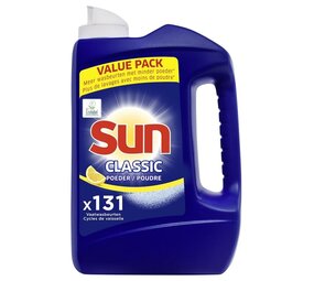 Sun Sun Vaatwaspoeder Citroen 2.5 kg  - 131 wasbeurten Sun Sun Vaatwaspoeder Citroen 2.5 kg  - 131 wasbeurten