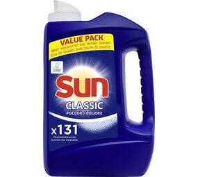 Sun Sun Vaatwaspoeder Classic 2.5 kg - 131 wasbeurten Sun Sun Vaatwaspoeder Classic 2.5 kg - 131 wasbeurten