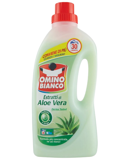 Omino Omino Bianco Vloeibaar Wasmiddel Aloe Vera -30 wasbeurten