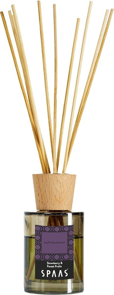 Spaas Spaas Geurstokjes Joyful Excitement Strawberries & Forest Fruits - 80ml Spaas Spaas Geurstokjes Joyful Excitement Strawberries & Forest Fruits - 80ml