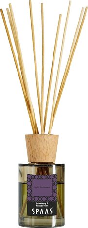 Spaas Spaas Geurstokjes Joyful Excitement Strawberries & Forest Fruits - 80ml Spaas Spaas Geurstokjes Joyful Excitement Strawberries & Forest Fruits - 80ml