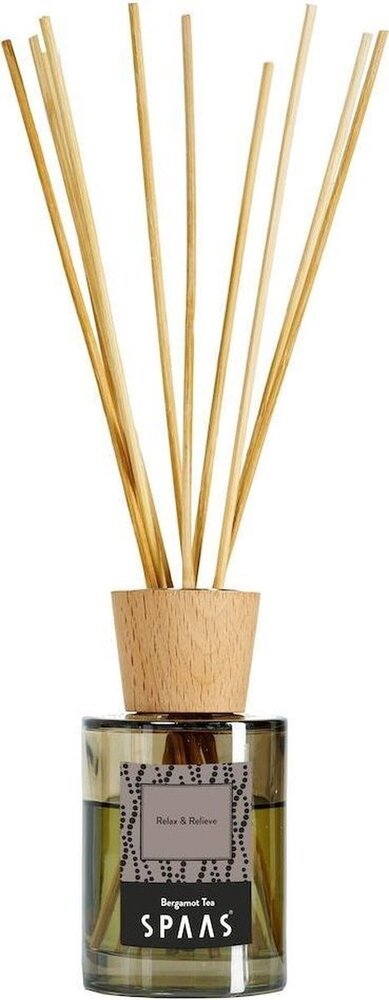 Spaas Spaas Geurstokjes Relax & Relieve Bergamotsthee - 80ml Spaas Spaas Geurstokjes Relax & Relieve Bergamotsthee - 80ml