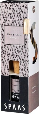 Spaas Spaas Geurstokjes Relax & Relieve Bergamotsthee - 80ml Spaas Spaas Geurstokjes Relax & Relieve Bergamotsthee - 80ml