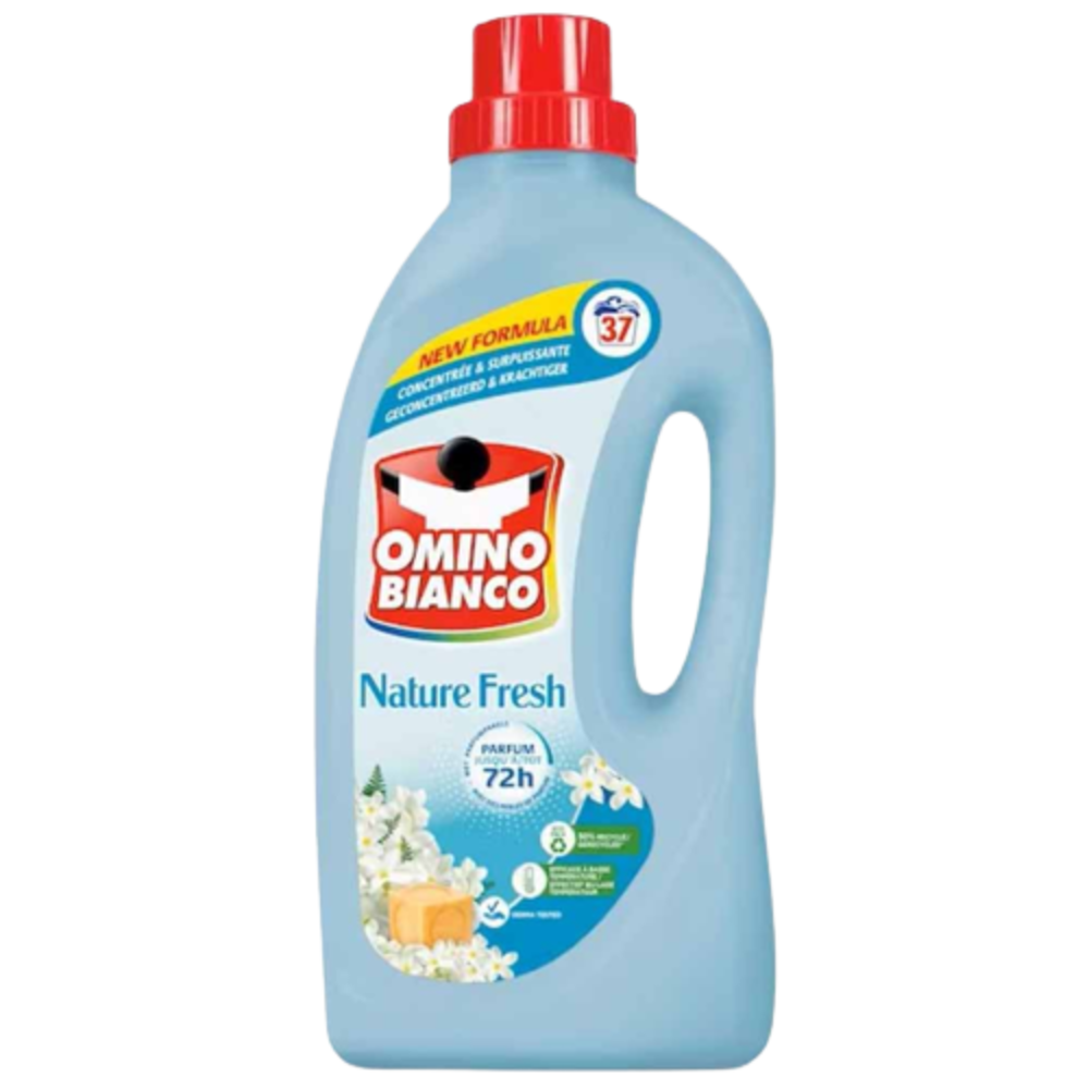 Omino Omino Bianco Vloeibaar Wasmiddel Nature Fresh - 37 wasbeurten Omino Omino Bianco Vloeibaar Wasmiddel Nature Fresh - 37 wasbeurten