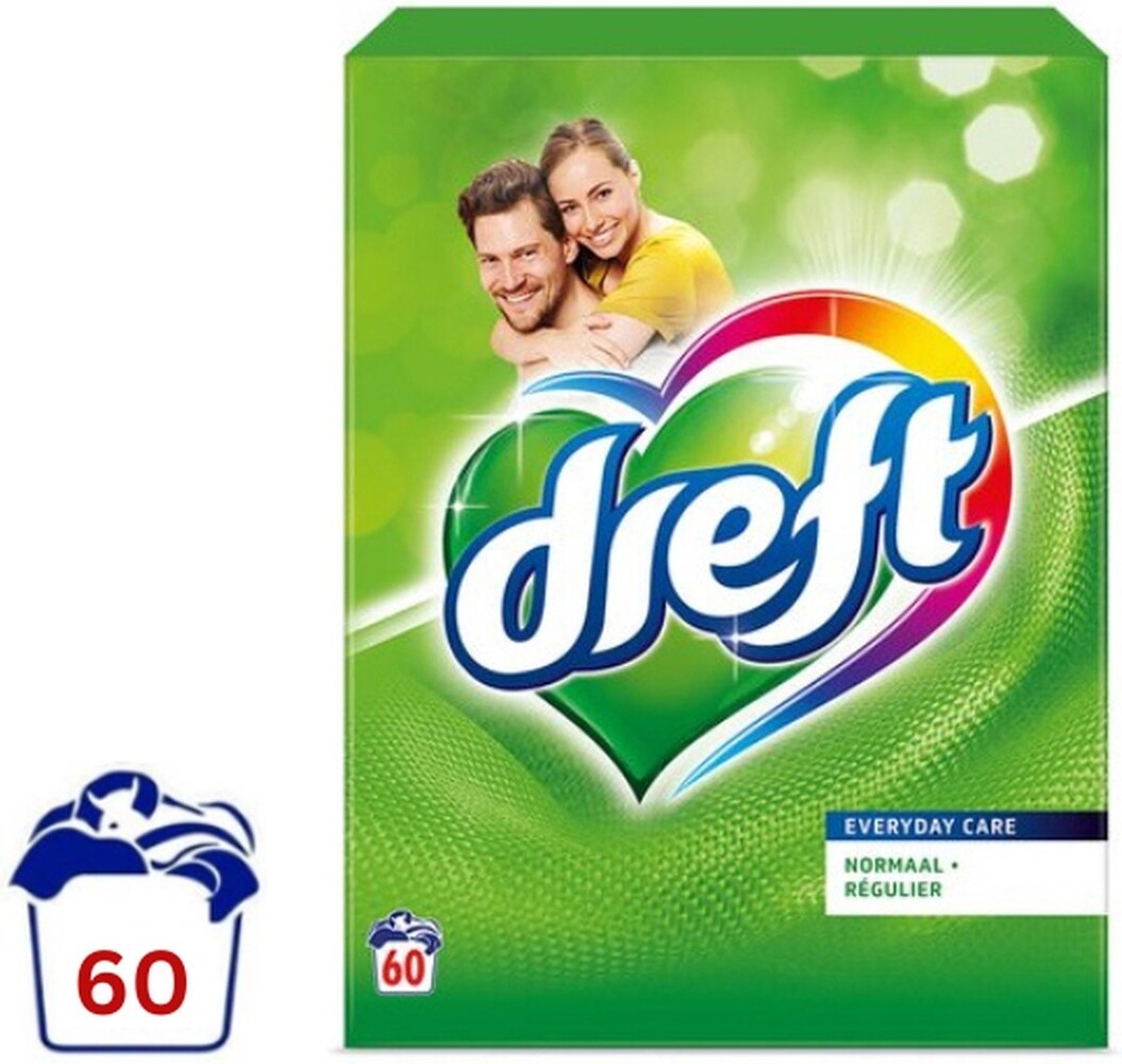 Dreft Dreft Waspoeder Original - 60 wasbeurten Dreft Dreft Waspoeder Original - 60 wasbeurten