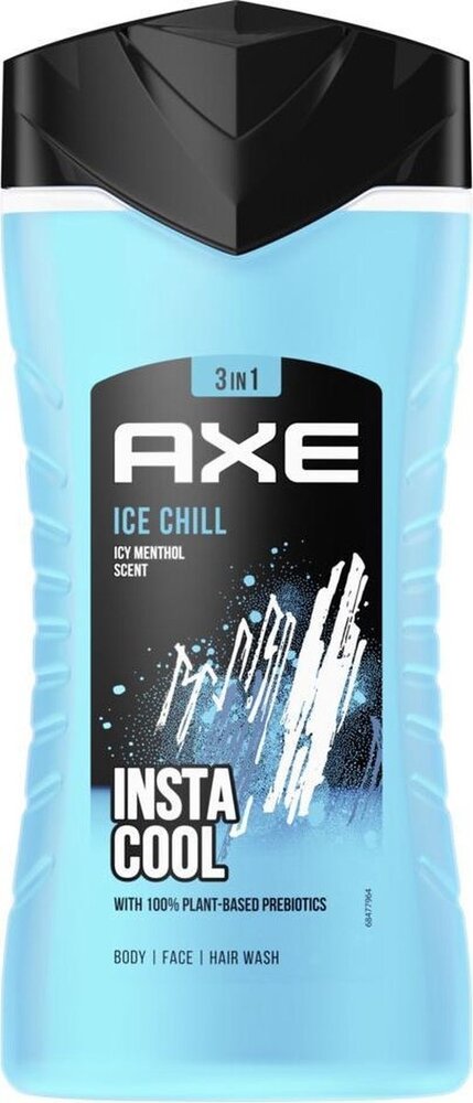 Axe Axe 3-in-1 Douchegel Ice Chill- 250ml Axe Axe 3-in-1 Douchegel Ice Chill- 250ml