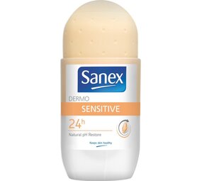 Sanex Sanex Deoroller Dermo Sensitive - 50 ml Sanex Sanex Deoroller Dermo Sensitive - 50 ml