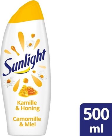 Sunlight Sunlight Douchegel Kamille & Honing - 500 ml Sunlight Sunlight Douchegel Kamille & Honing - 500 ml