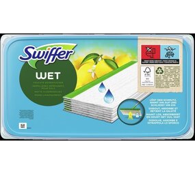 Swiffer Swiffer Wet Vochtige Vloerdoekjes Navulling - 30 stuks Swiffer Swiffer Wet Vochtige Vloerdoekjes Navulling - 30 stuks
