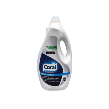 Coral Coral Vloeibaar Wasmiddel Colour Protect Professional - 100 Wasbeurten Coral Coral Vloeibaar Wasmiddel Colour Protect Professional - 100 Wasbeurten
