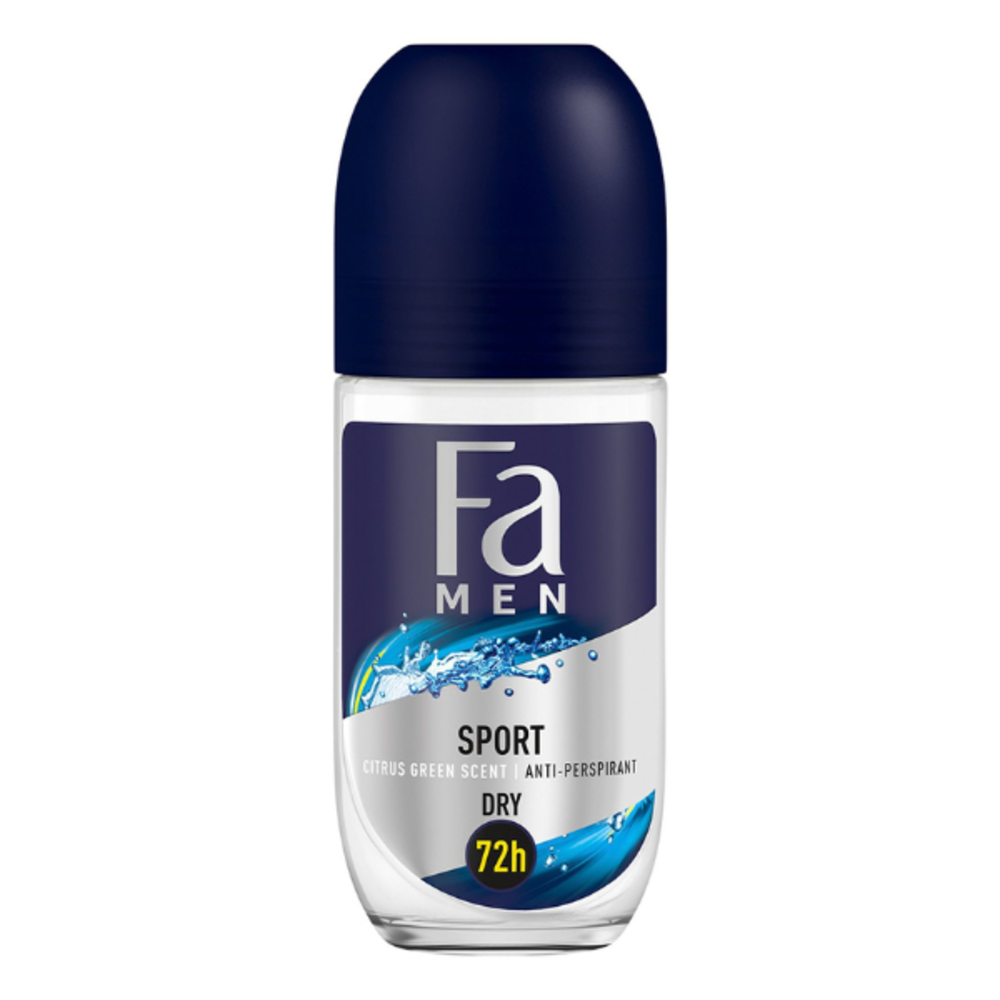 Fa Fa Men Sport Deodorant Roller - 50 ml Fa Fa Men Sport Deodorant Roller - 50 ml
