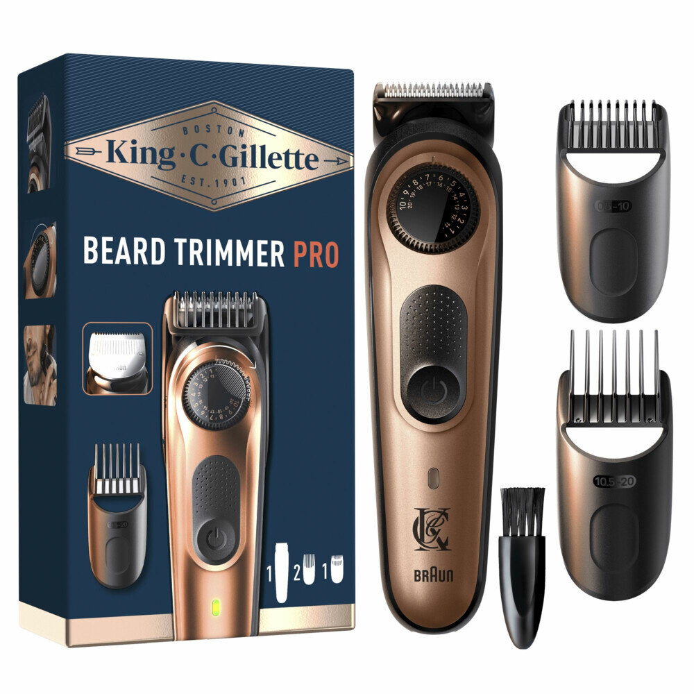 Gillette King C. Gillette PRO Baardtrimmer Gillette King C. Gillette PRO Baardtrimmer