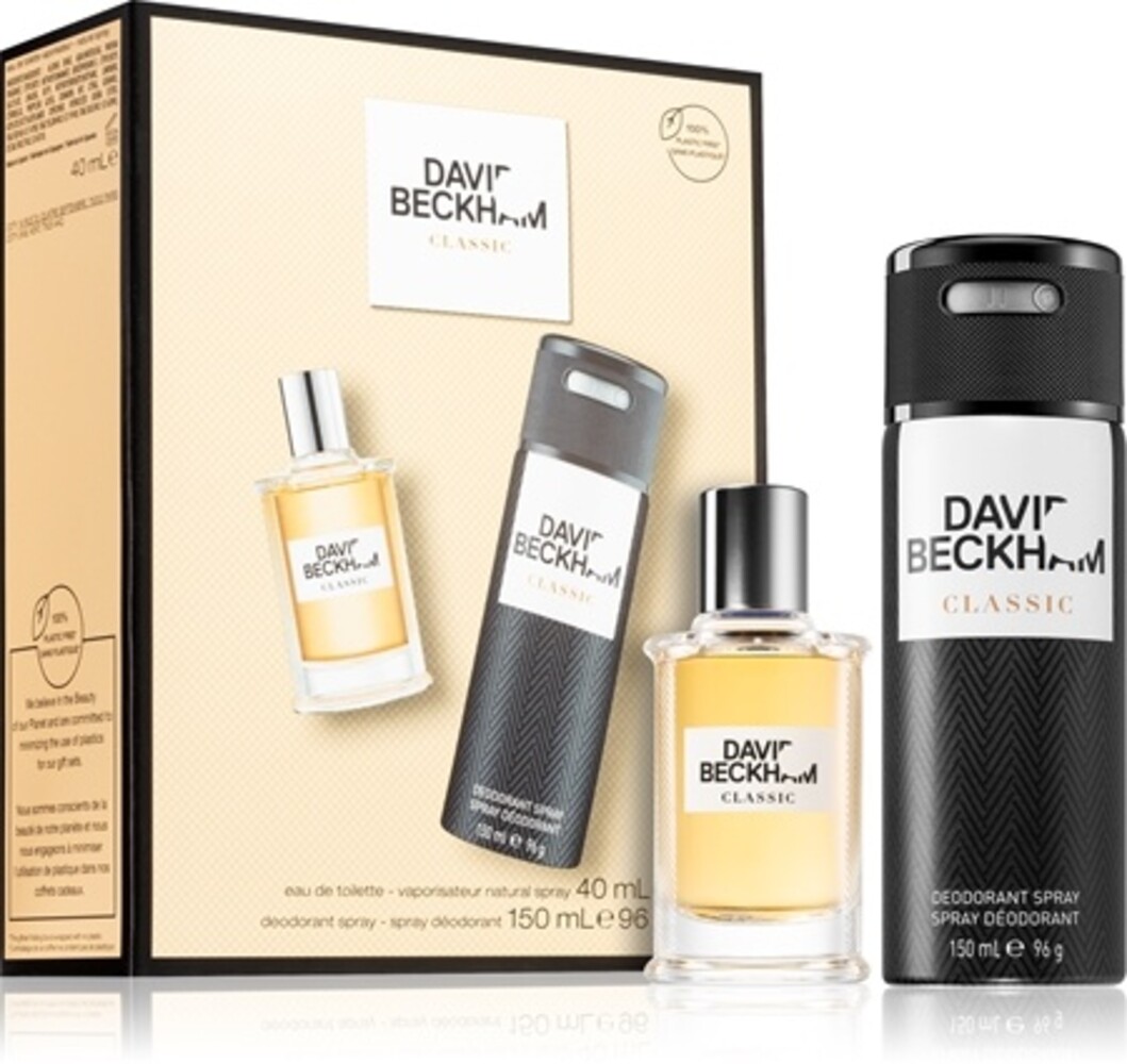 David Beckham David Beckham Classic Man 40 ml EDT + 150 ml Corporal spray David Beckham David Beckham Classic Man 40 ml EDT + 150 ml Corporal spray