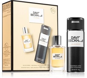 David Beckham David Beckham Classic Man 40 ml EDT + 150 ml Corporal spray David Beckham David Beckham Classic Man 40 ml EDT + 150 ml Corporal spray