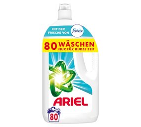 Ariel Ariel Wasmiddel Vloeibaar Febreze 4L - 80WL Ariel Ariel Wasmiddel Vloeibaar Febreze 4L - 80WL