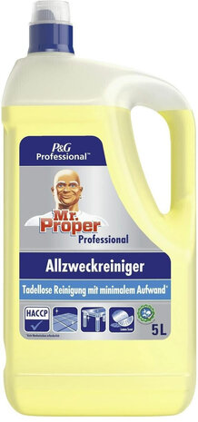 Mr. Proper Mr. Proper Allesreiniger 5 liter Lemon Mr. Proper Mr. Proper Allesreiniger 5 liter Lemon