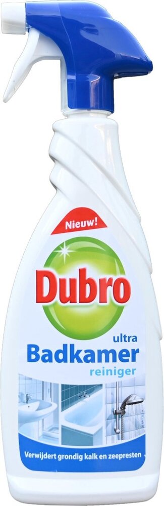 Dubro Dubro ultra badkamer reiniger spray 650 ml Dubro Dubro ultra badkamer reiniger spray 650 ml