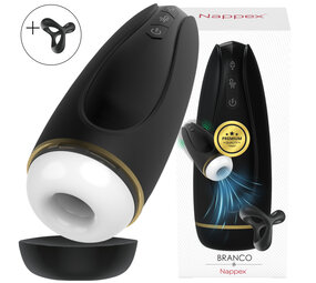 Nappex Masturbator - Nappex™ Branco - Pocket Pussy Vibrators Sex toys - Zwart Nappex Masturbator - Nappex™ Branco - Pocket Pussy Vibrators Sex toys - Zwart