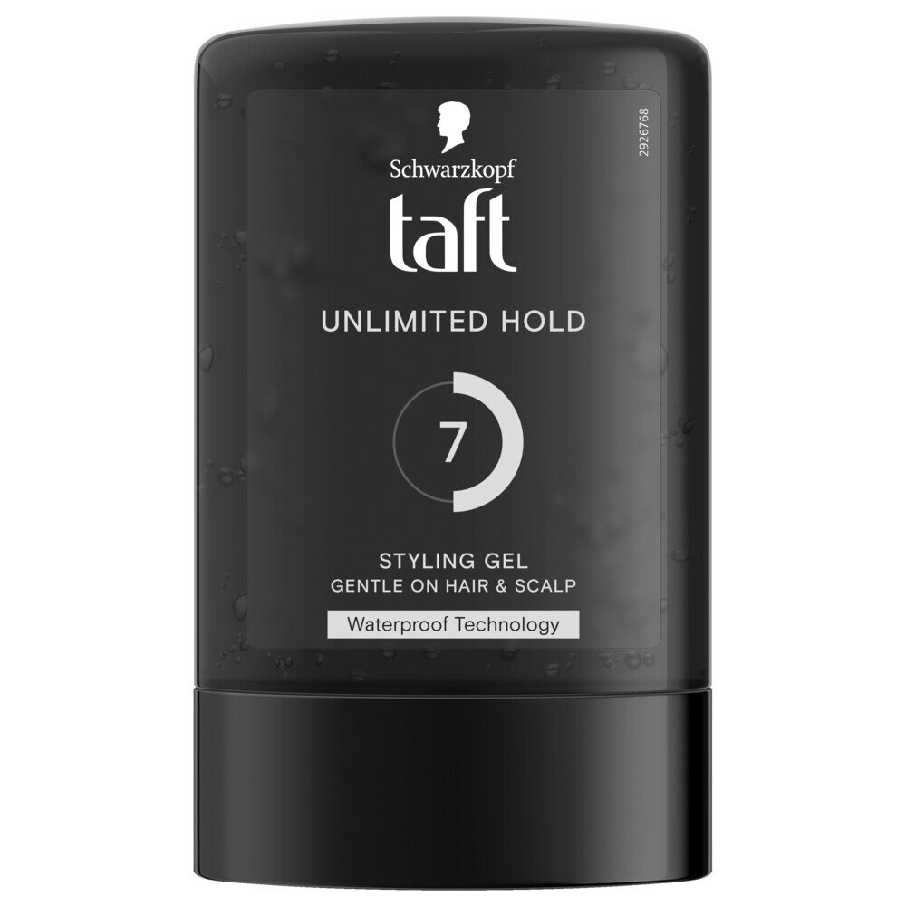 Taft Taft Gel 300 ml. Unlimited Hold Tottle Nr.7 Taft Taft Gel 300 ml. Unlimited Hold Tottle Nr.7