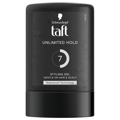 Taft Taft Gel 300 ml. Unlimited Hold Tottle Nr.7 Taft Taft Gel 300 ml. Unlimited Hold Tottle Nr.7