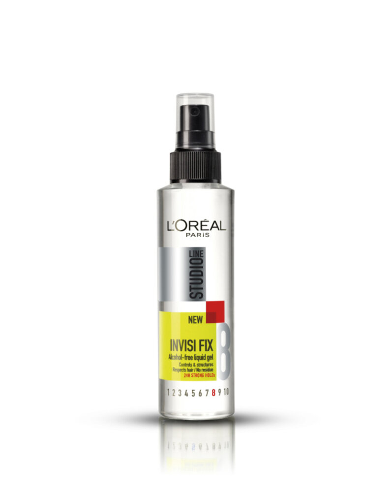 Loreal L'Oreal Studio Line GelSpray 150 ml. Invisi Fix Nr.8 Loreal L'Oreal Studio Line GelSpray 150 ml. Invisi Fix Nr.8